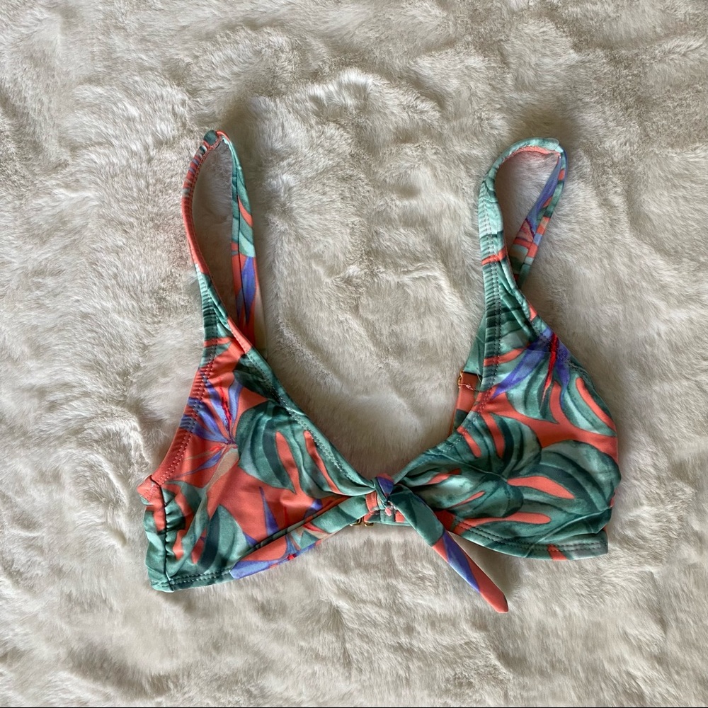 🌴🧡💖 Palm Leaf Bikini Top 💖🧡🌴